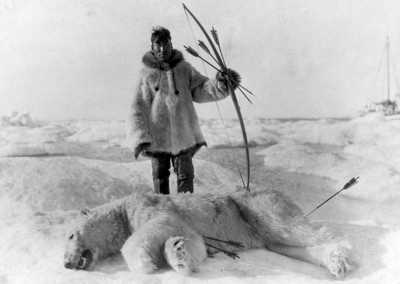 Inuit hunter about 1924 - Ketones are the cleanest and healthiest fuel